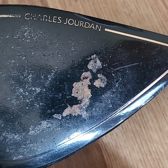 Charles Jourdan Black Suede High Heels - Picture 7 of 8